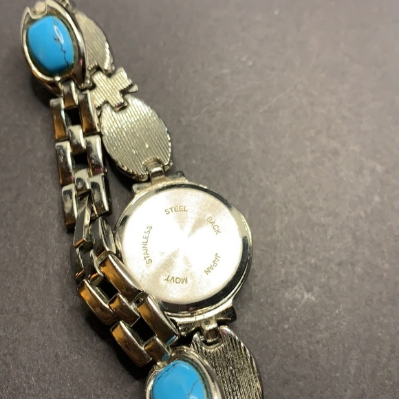 Doce watch with MOfP dial and turquoise band - Picture 3 of 5
